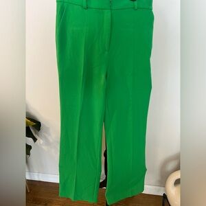 The Fold Vibrant Green Wide Leg Pants